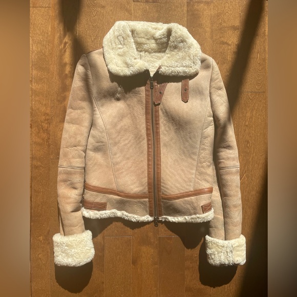RUDSAK Jackets & Blazers - SOLD 🌎 RUDSAK sheepskin beige jacket size S
